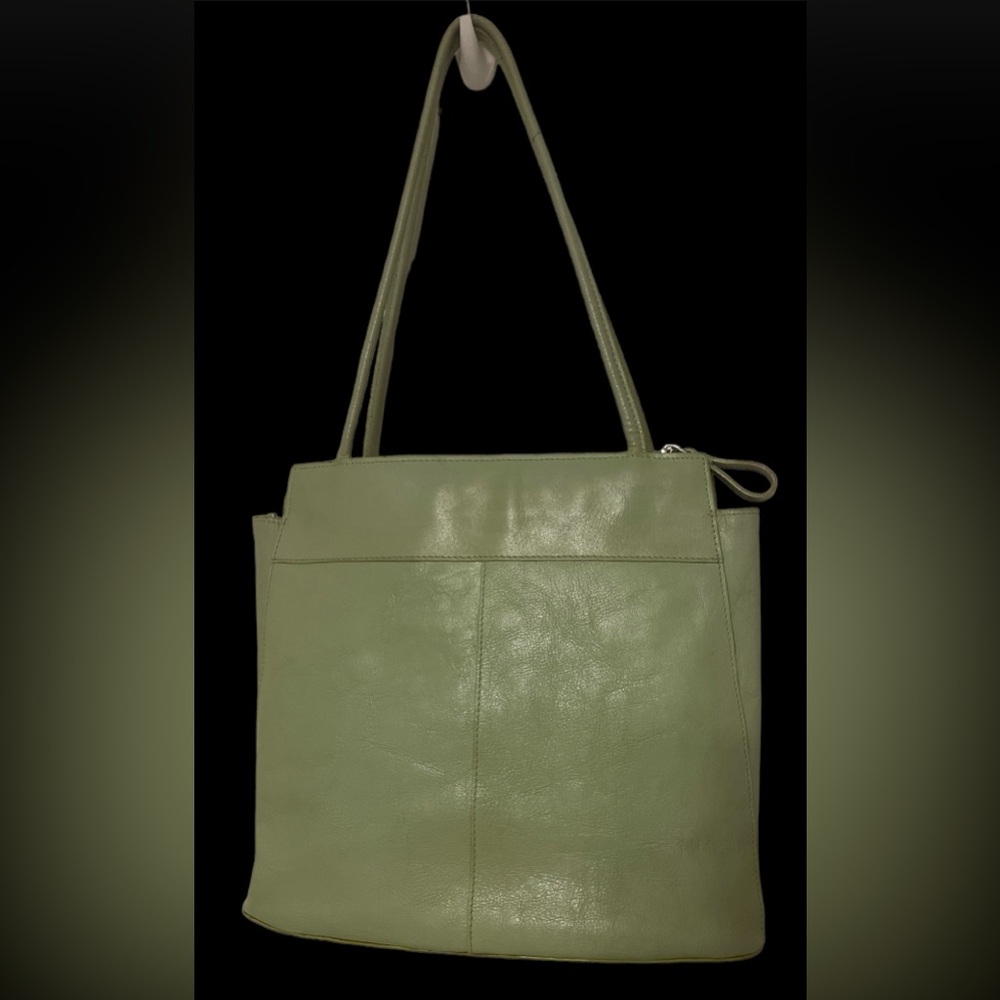 Vintage, Wilson Leather, Pelle Studio, Mint Green Leather Shoulder Bag